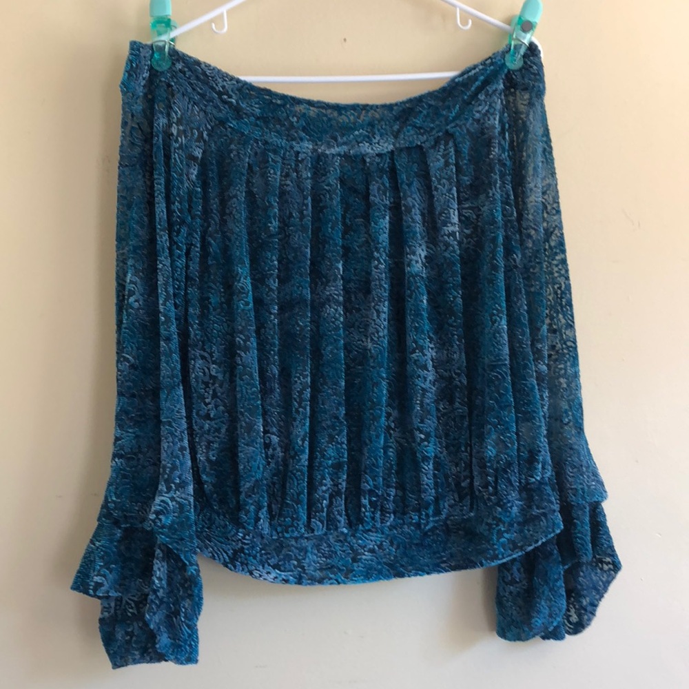 Free People blue top